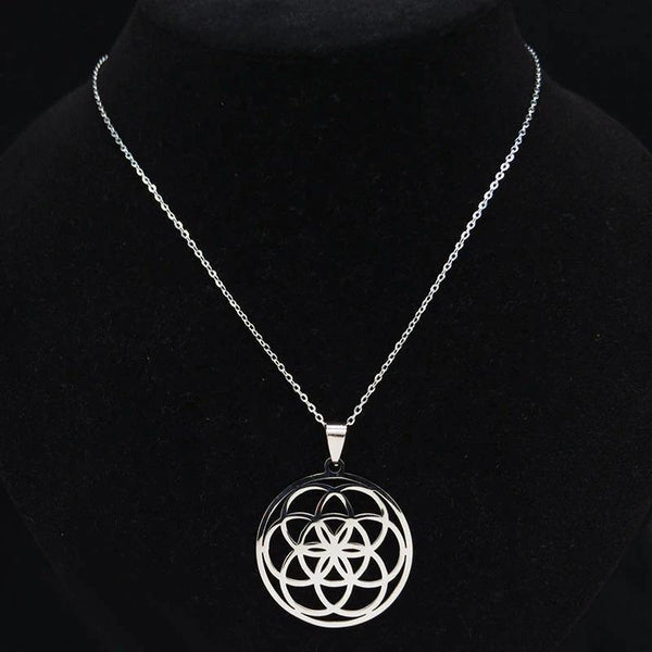 Seed of Life Meaning Necklace - Moonlight of Eternity