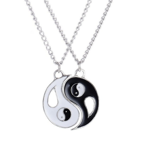 Yin Yang Necklace - Moonlight of Eternity
