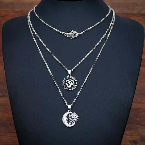 Unity Necklace of Inner Peace - Moonlight of Eternity