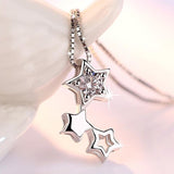 Celestial Star Necklace - Moonlight of Eternity
