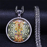 flower of life necklace