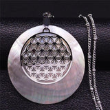 geometry necklace flower of life