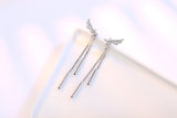 baby angel earrings