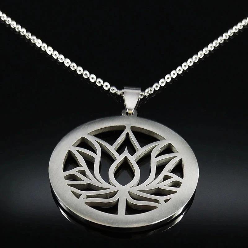 Lotus Necklace jwelry of the Soul - Moonlight of Eternity