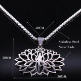 Lotus Meaning Necklace of Focus - Moonlight of Eternity