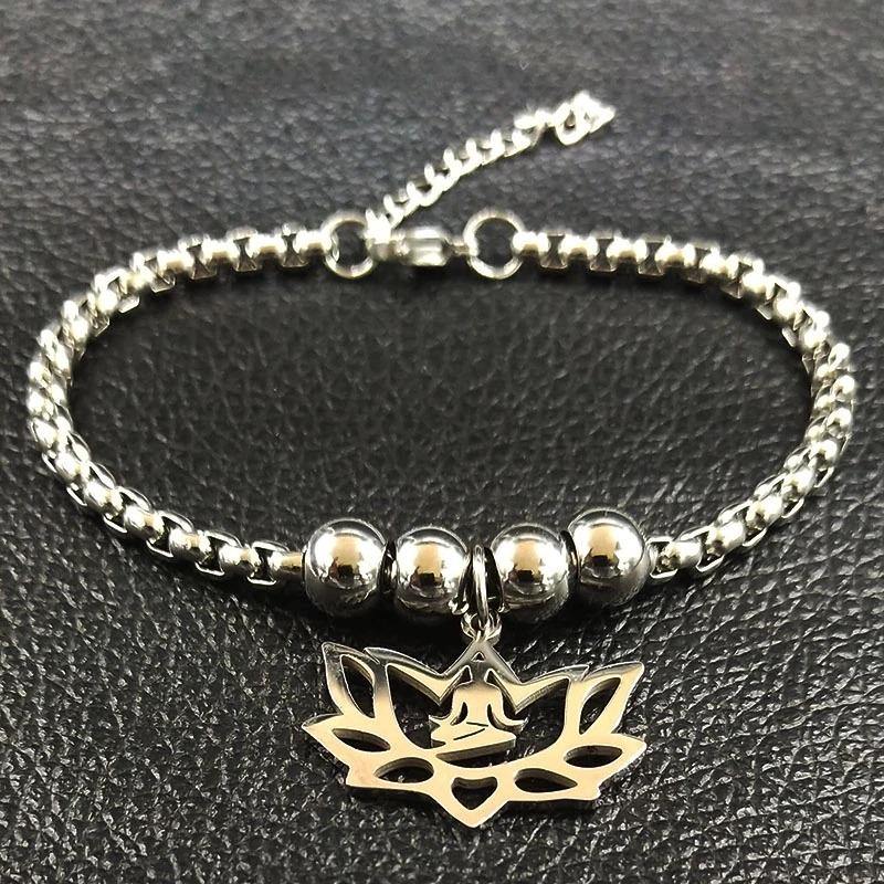 Lotus Bracelet of Inner Peace - Moonlight of Eternity