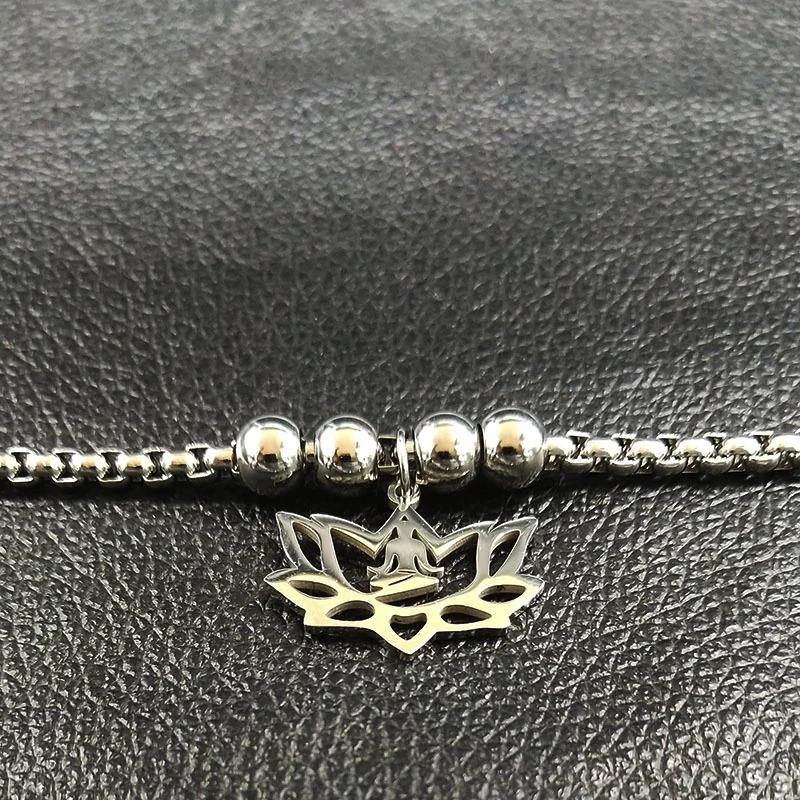 Lotus Bracelet of Inner Peace - Moonlight of Eternity