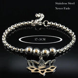 Lotus Bracelet of Inner Peace - Moonlight of Eternity