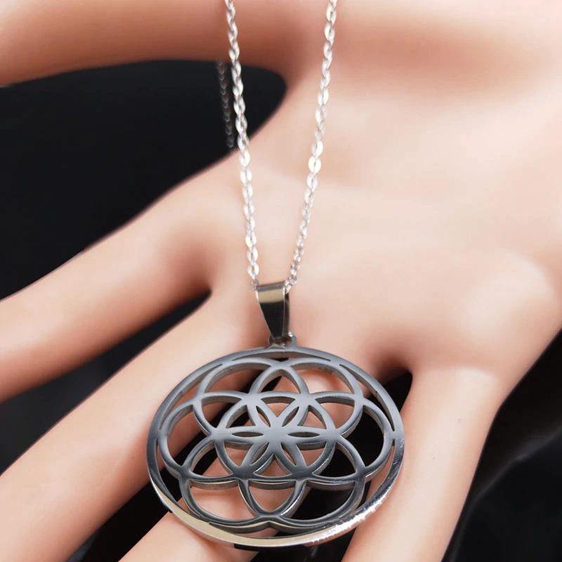 Seed of Life Necklace - Moonlight of Eternity