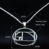 Golden Ratio Fibonacci Necklace of Unity - Moonlight of Eternity