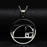 Golden Ratio Fibonacci Necklace of Unity - Moonlight of Eternity