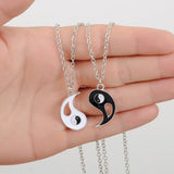 Yin Yang Necklace - Moonlight of Eternity