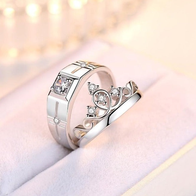 rose gold princess ring