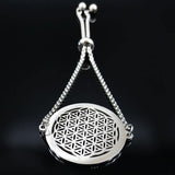 Flower of Life Crystal Bracelet - Moonlight of Eternity