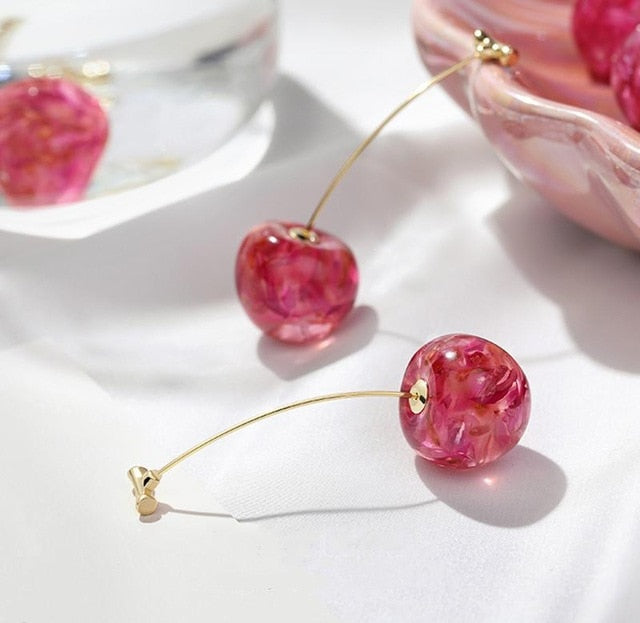 Juicy Cherry Earrings - Moonlight of Eternity