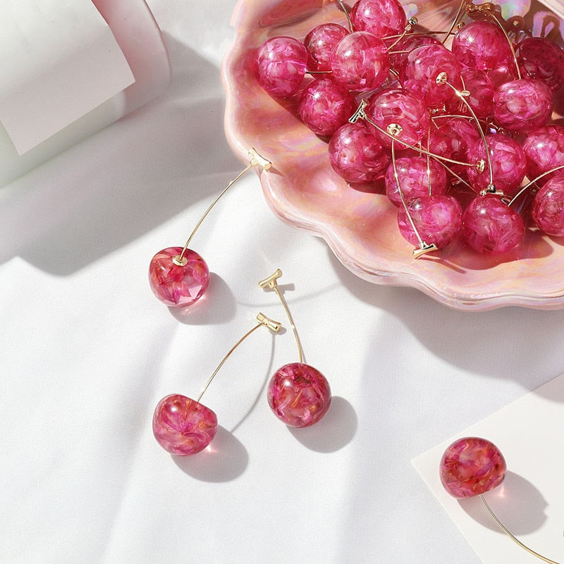 Juicy Cherry Earrings - Moonlight of Eternity