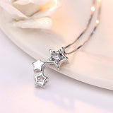 Celestial Star Necklace - Moonlight of Eternity