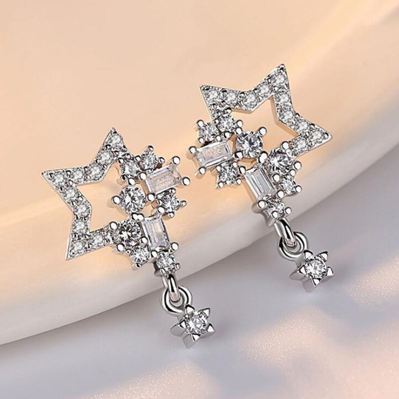 Shine Bright Star Earrings - Moonlight of Eternity