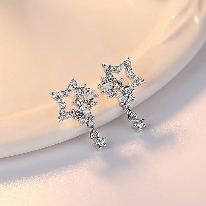 Shine Bright Star Earrings - Moonlight of Eternity