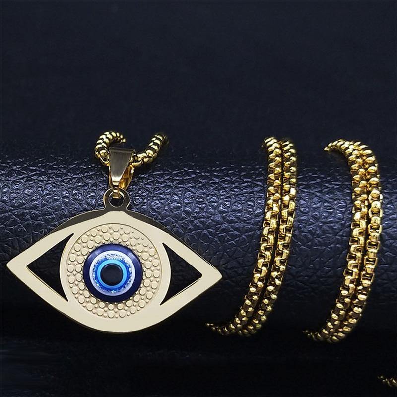 Evil eye necklace of protection